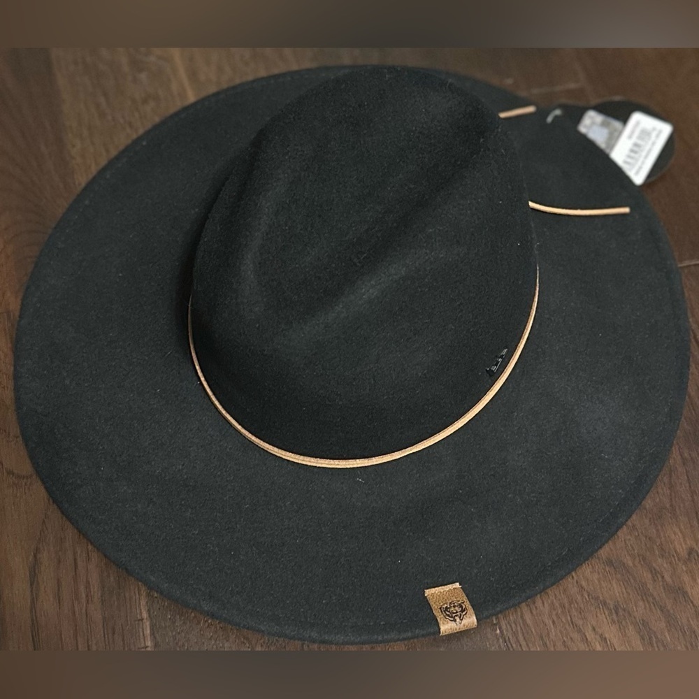‼️RARE‼️🎸New Era🎸🔥NWT🔥Chicago Bears Willow Wide Brim Fedora in Black